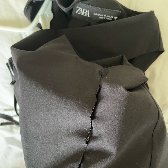 Zara Elegant Black tie Vest size XS - Picture 2 of 4